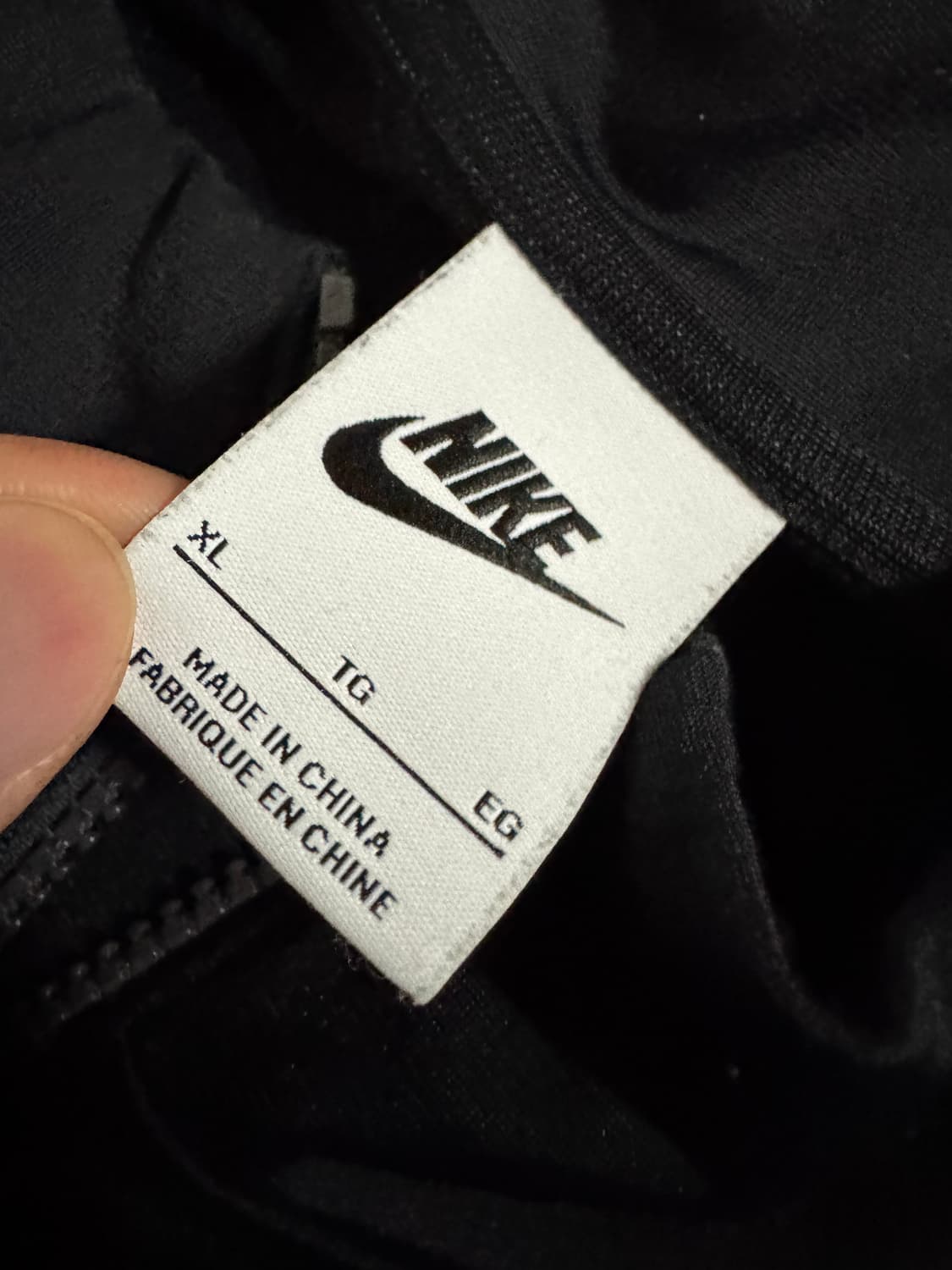 나이키 기능성 트레이닝 반집업 긴팔티 블랙 XL ~ 2XL 상품이미지3