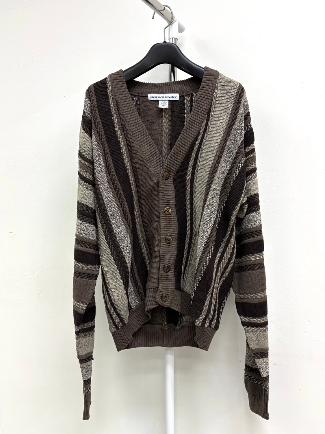 빈티지 브라운 가디건 상품이미지6