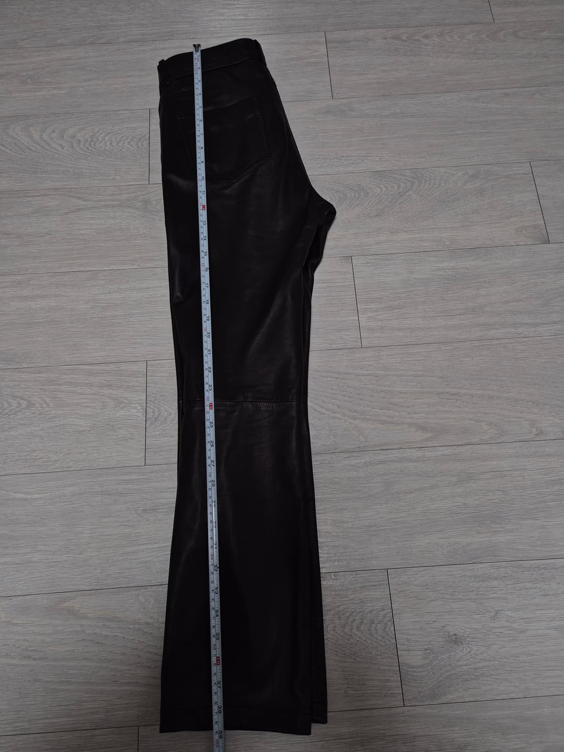 발렌시아가 스키니 레더 팬츠 상품이미지9