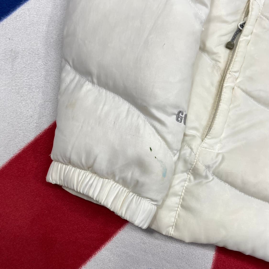 노스페이스 화이트 구스다운 패딩 여성90 상품이미지4