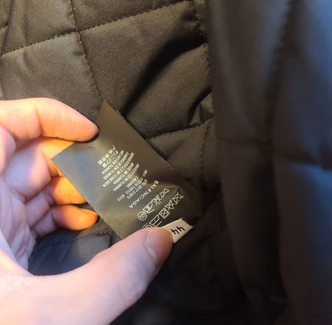 [XS] 발렌시아가 쉘 라이닝 파카 상품이미지4