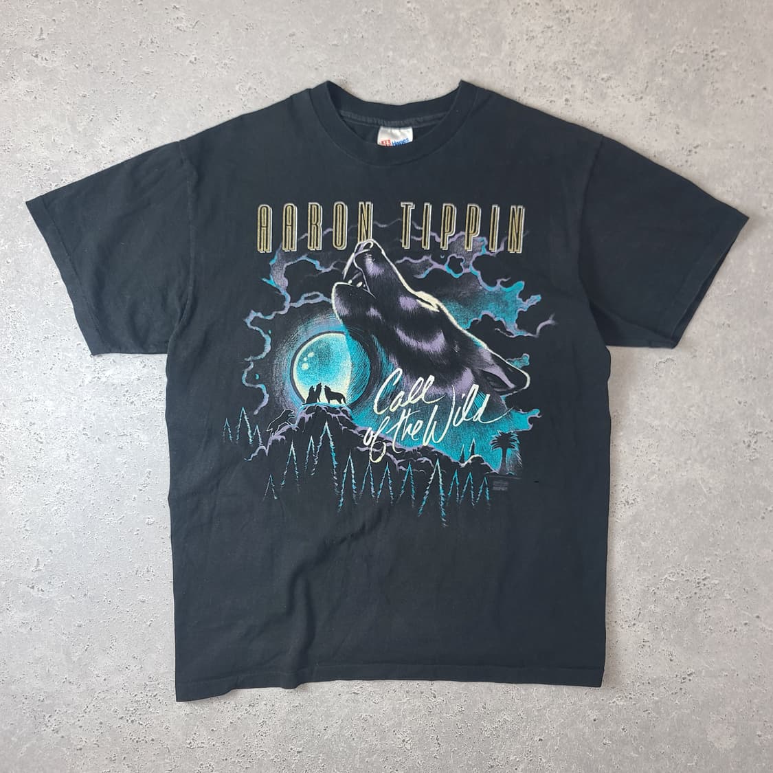 Aaron Tippin Call of the wid tour tee 상품이미지1