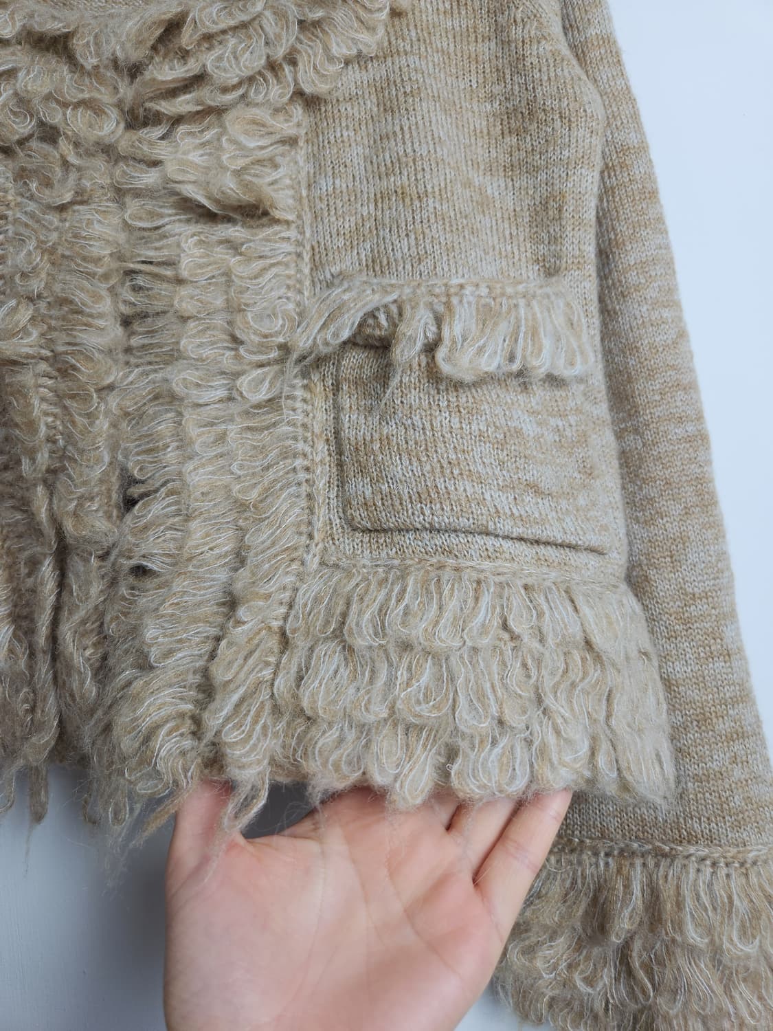 헤어리 가디건 상품이미지6