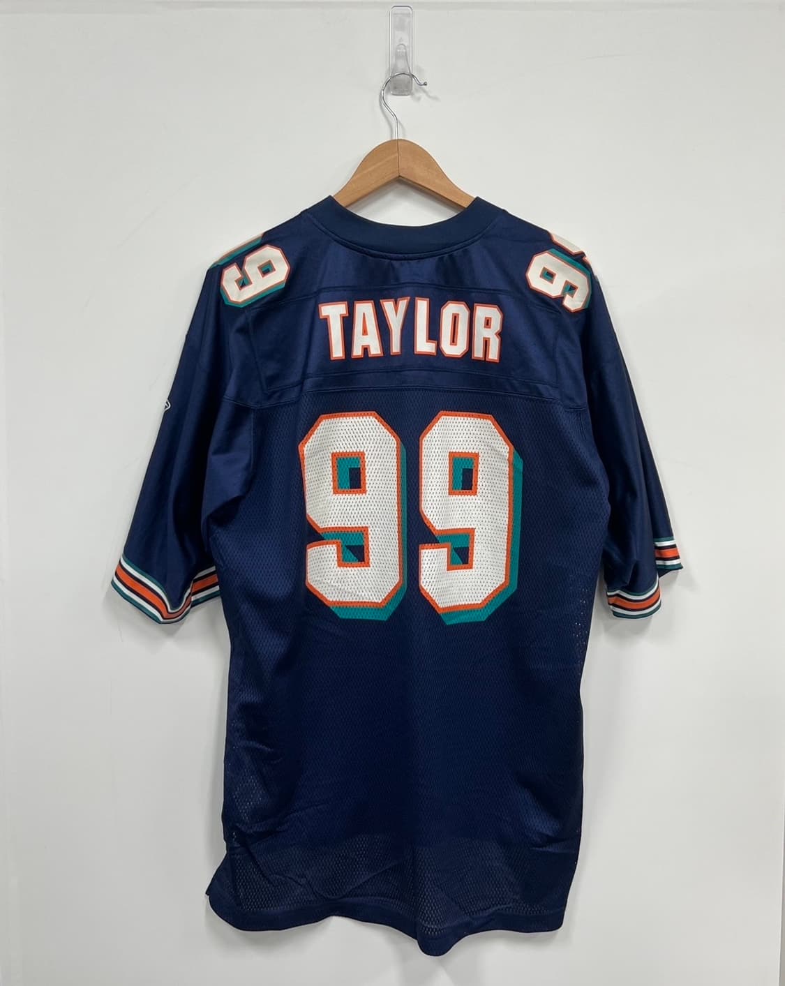 리복 NFL 마이애미 돌핀스 제이슨 테일러 레거시 반팔 저지 상품이미지10