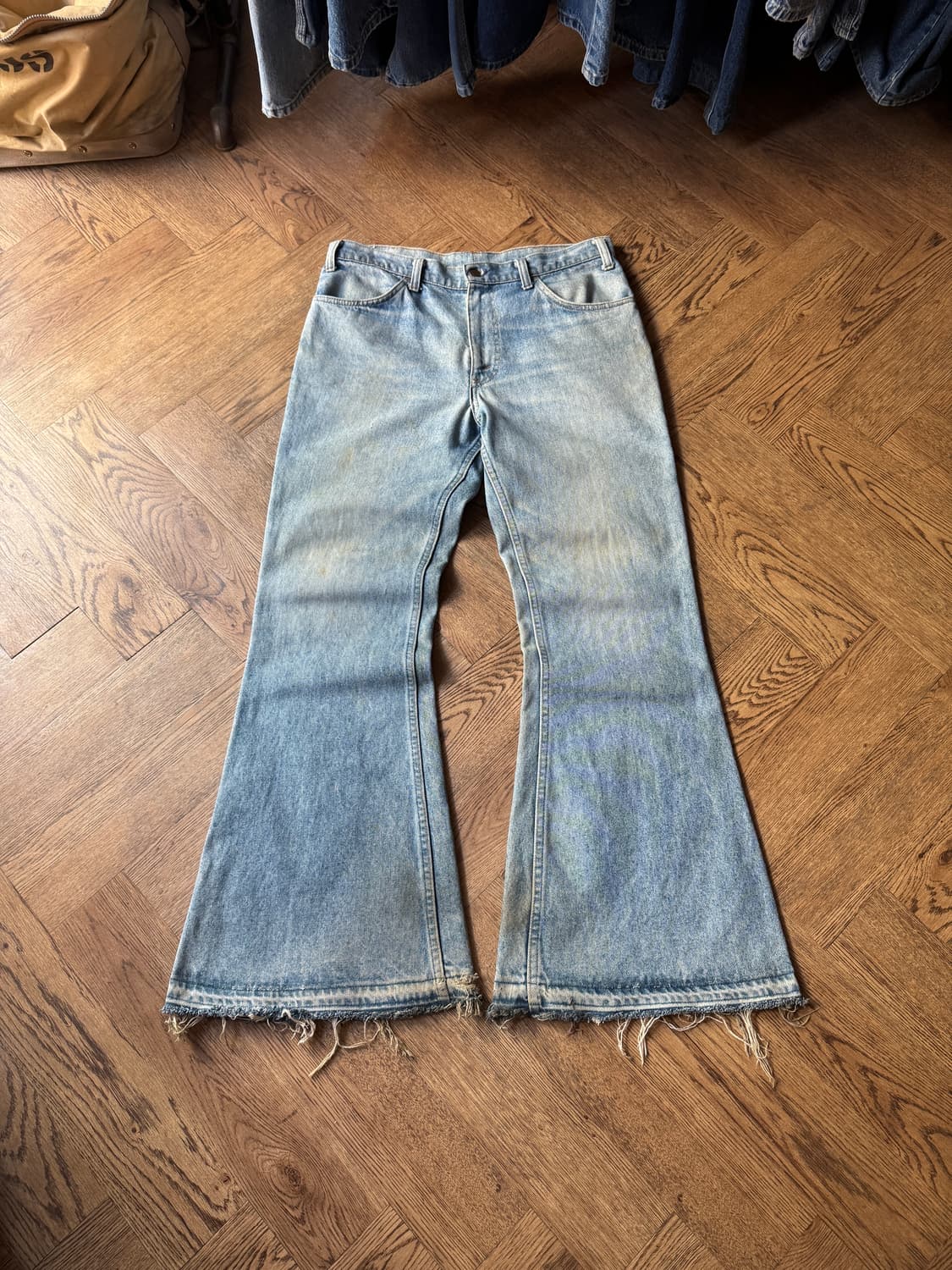 [34]80's 리바이스 Made in USA 684 벨바텀 데님 팬츠 상품이미지2
