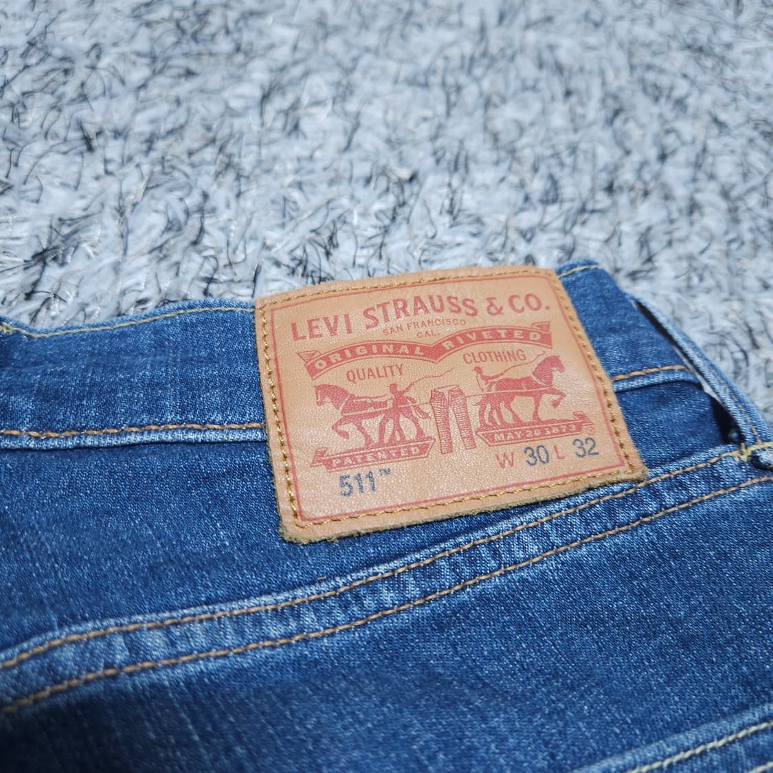 리바이스511) 허리28-30/32 슬림핏청바지 / 왕눈이샵 상품이미지7