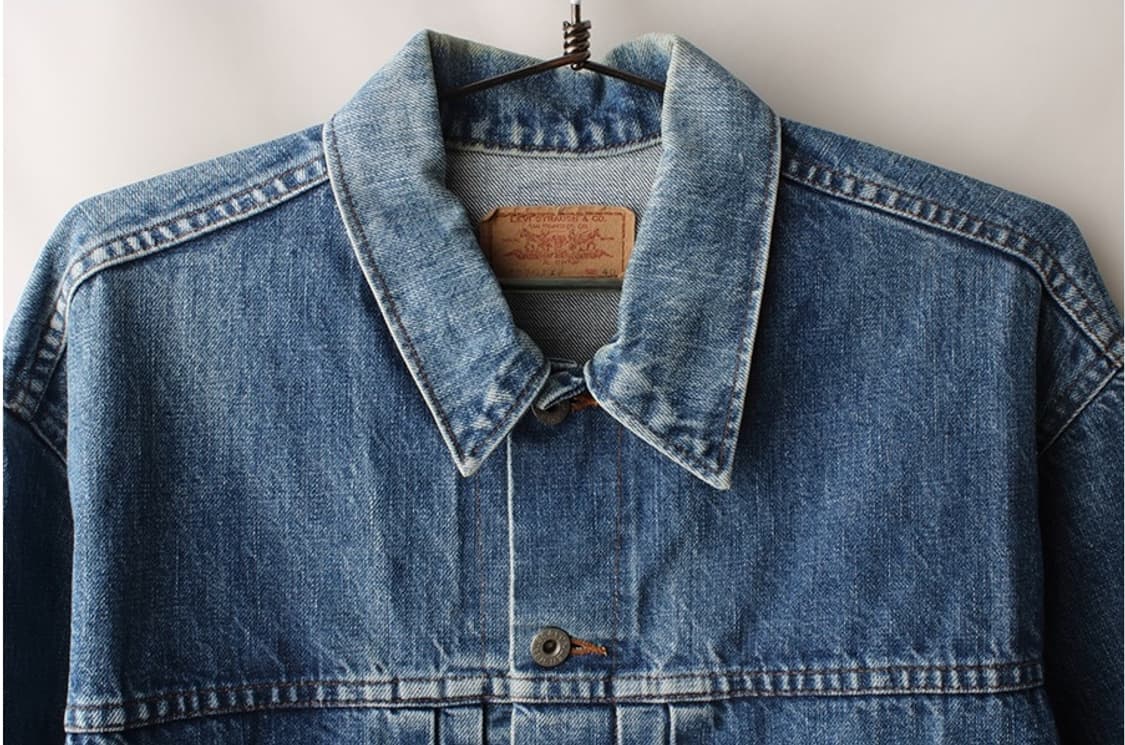50~60s 리바이스 빅 E 70701XX 1st 데님 트러커 자켓  상품이미지2