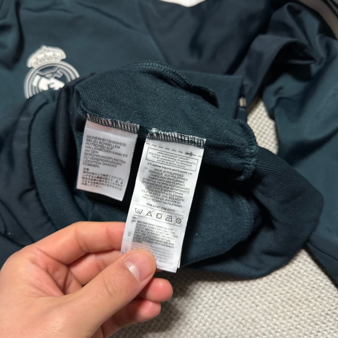 아디다스 레알 마드리드 트랙탑 상품이미지3