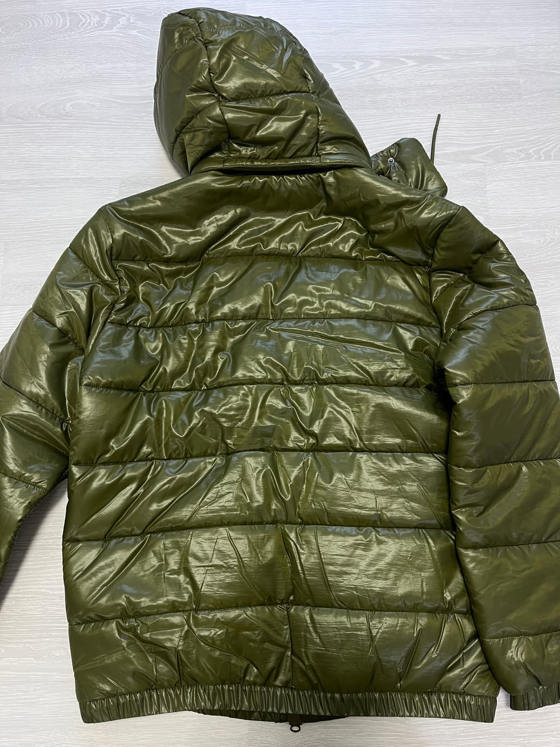 나이키 조던 카키색 폴리패딩100 상품이미지3