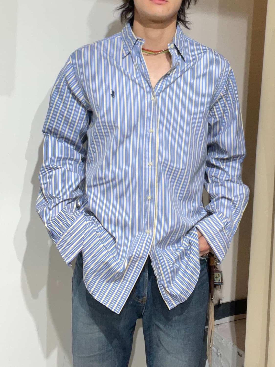 폴로랄프로렌 스트라이프 옥스포드셔츠 상품이미지1