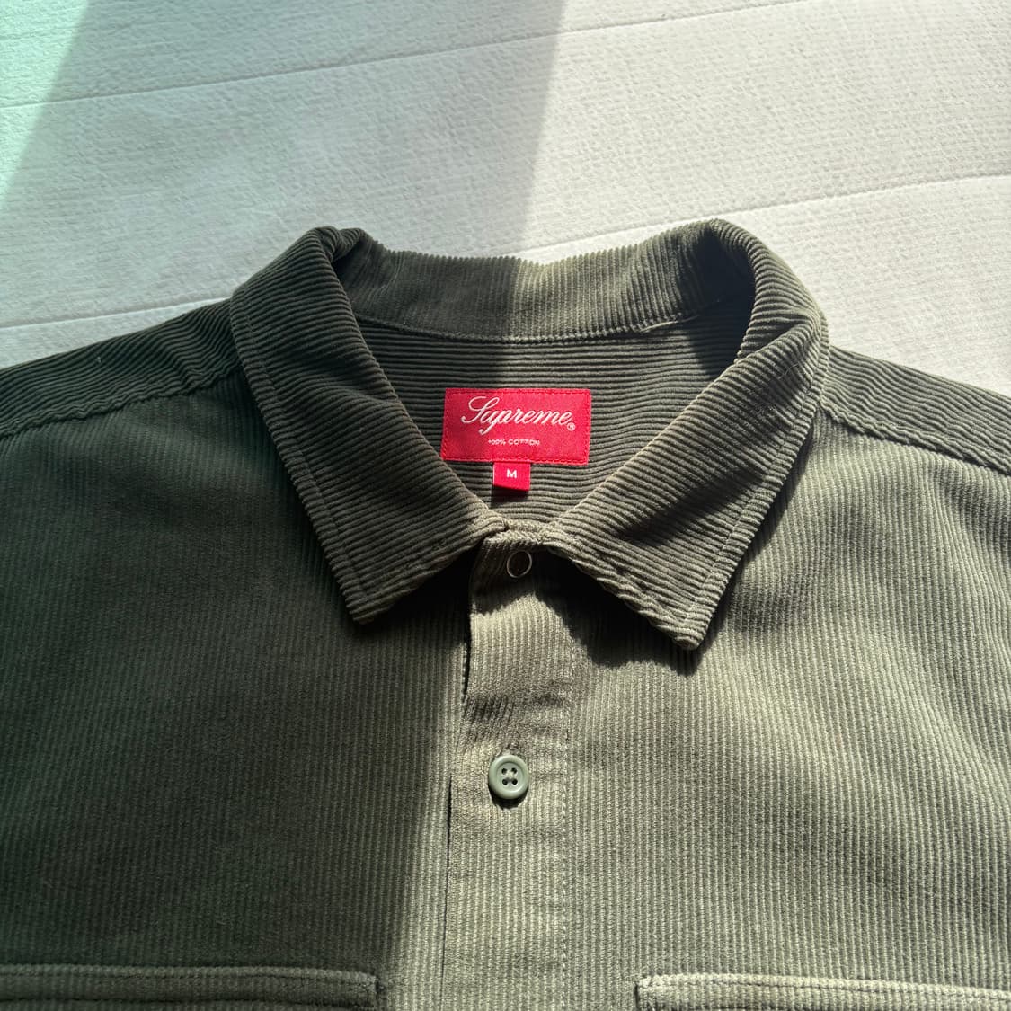 Supreme 곤즈 코듀로이 셔츠 상품이미지3