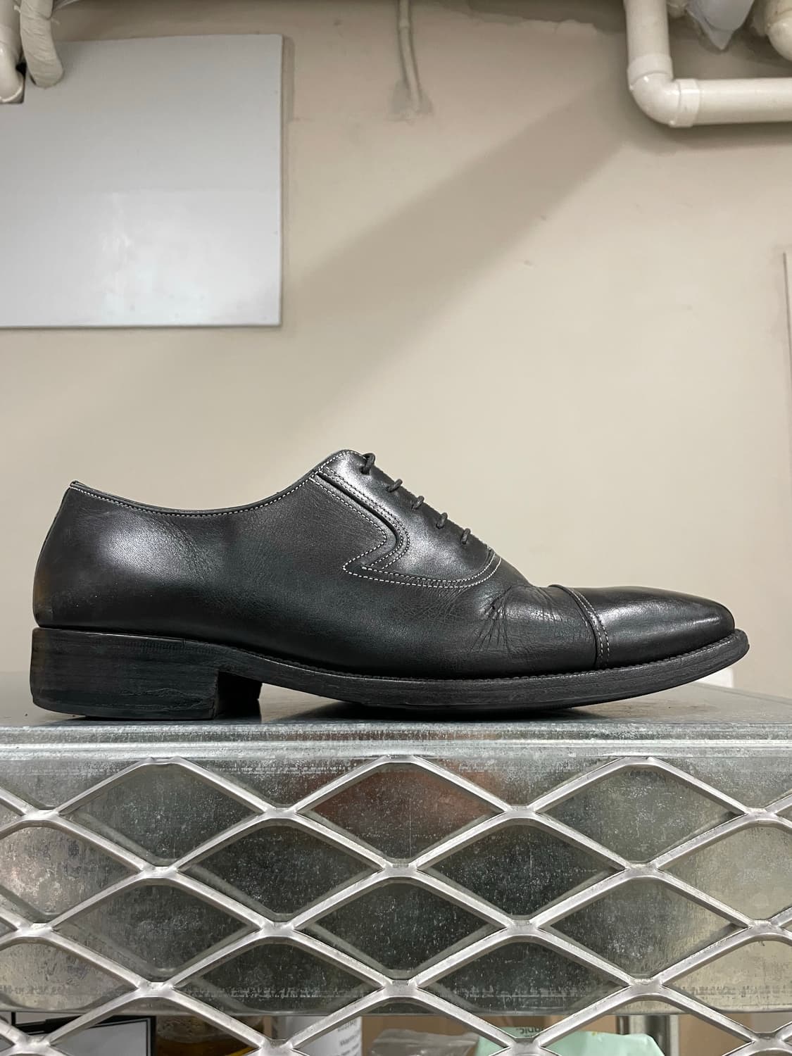 산토니 레더 옥스포드 로퍼 8 (gr-4576) 상품이미지4