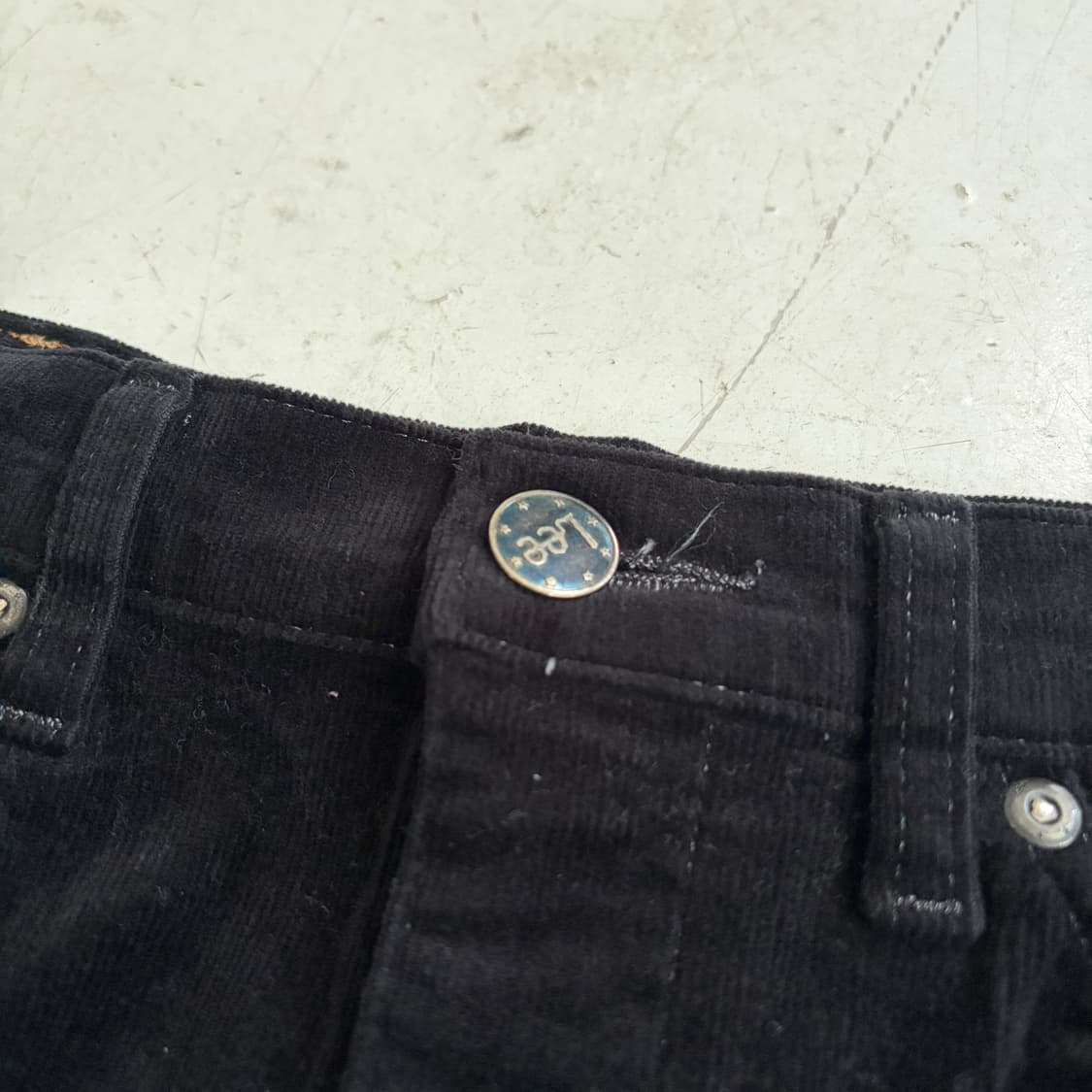 LEE 리 빈티지 코듀로이 미디 스커트 S 상품이미지4