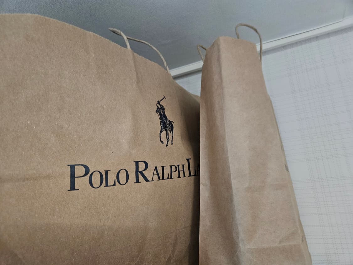 폴로 유광 패딩 m 상품이미지5