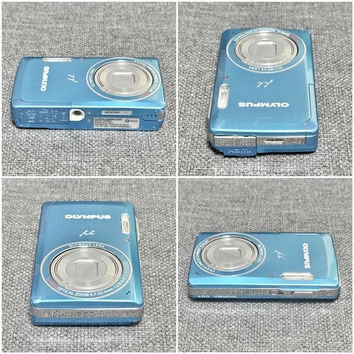 올림푸스 뮤 5010 라이트블루 빈티지디카 상품이미지3