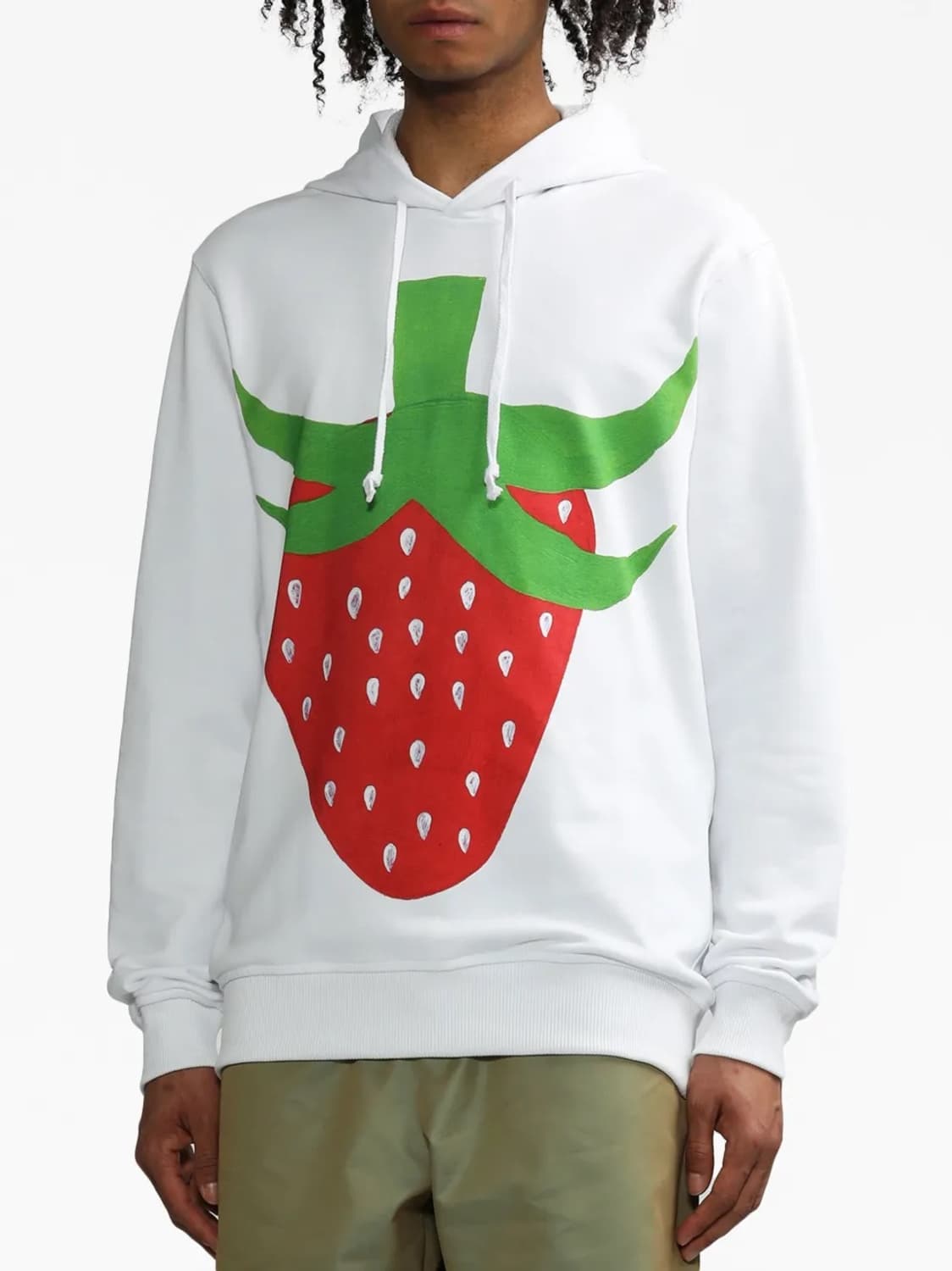 COMME des GARCONS SHIRT 스트로베리 프린팅 후드 상품이미지1