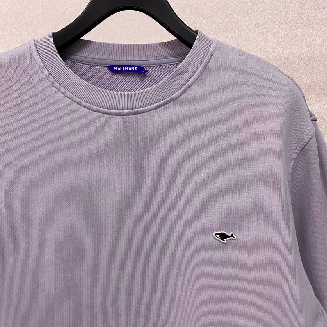 네이더스 엘보패치 맨투맨 라벤더 상품이미지3