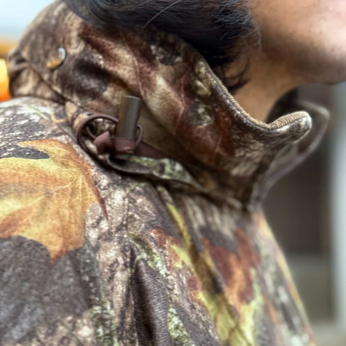 80‘s 울리치 코튼우드 카모 패턴 리버시블 마운틴 파카 XL 상품이미지9