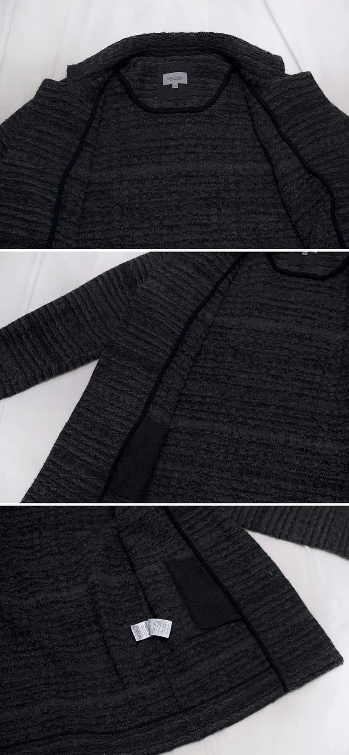 시리즈 (series) 부클 트위드 니트 가디건 롱자켓 (100-105) 상품이미지7