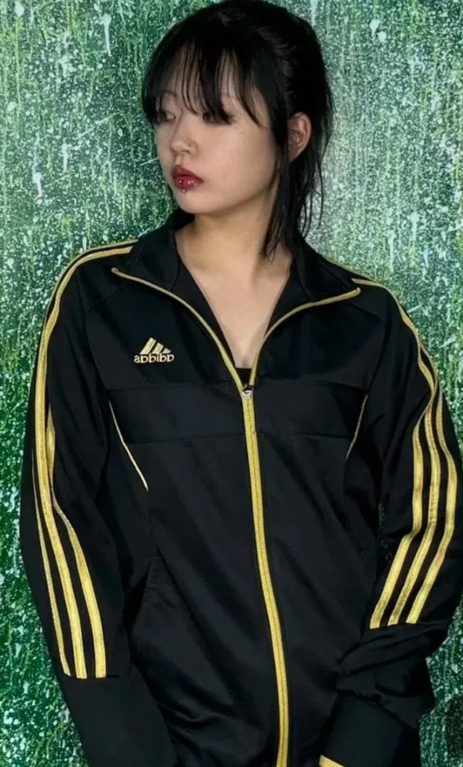 아디다스 검골 트랙탑 져지  85  정사이즈 딱붙핏 상품이미지2