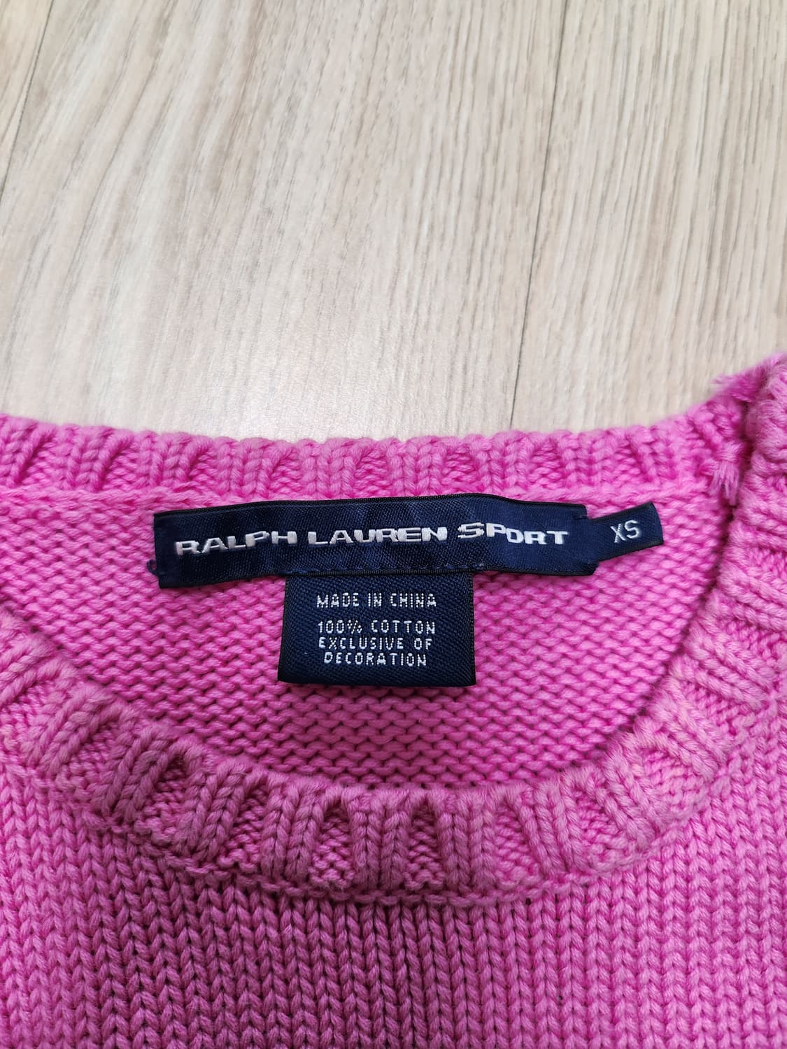 폴로 스포츠 라운드니트 (XS 상품이미지7