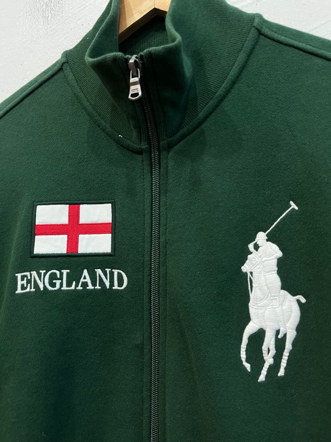 폴로랄프로렌 빅포니 잉글랜드 집업 자켓 S 상품이미지3