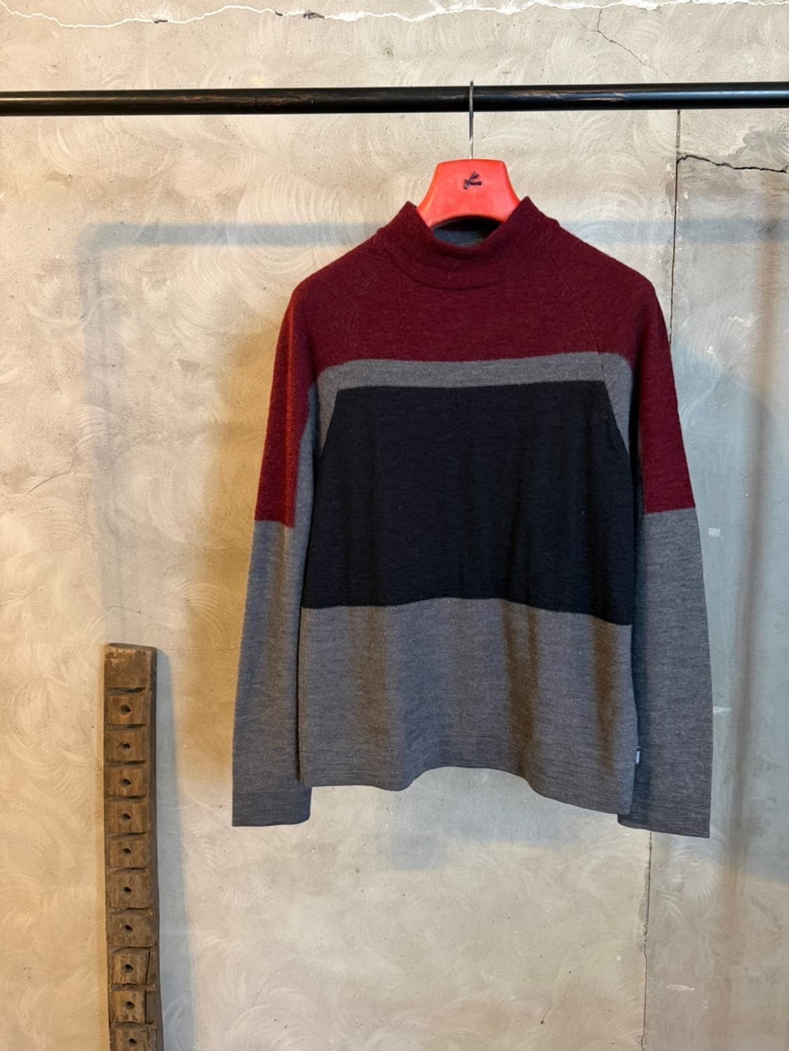 아르마니 꼴레지오니 모호크넥 니트 슬림100 상품이미지1