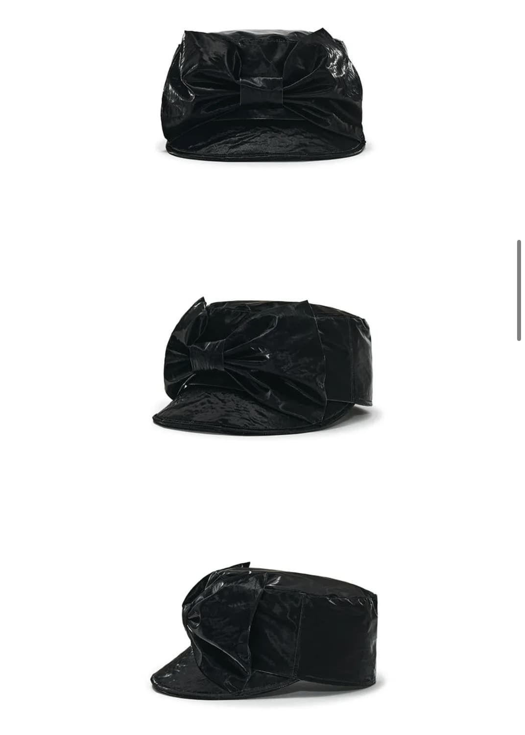 어썸니즈 리본 벨보이 캡 상품이미지1