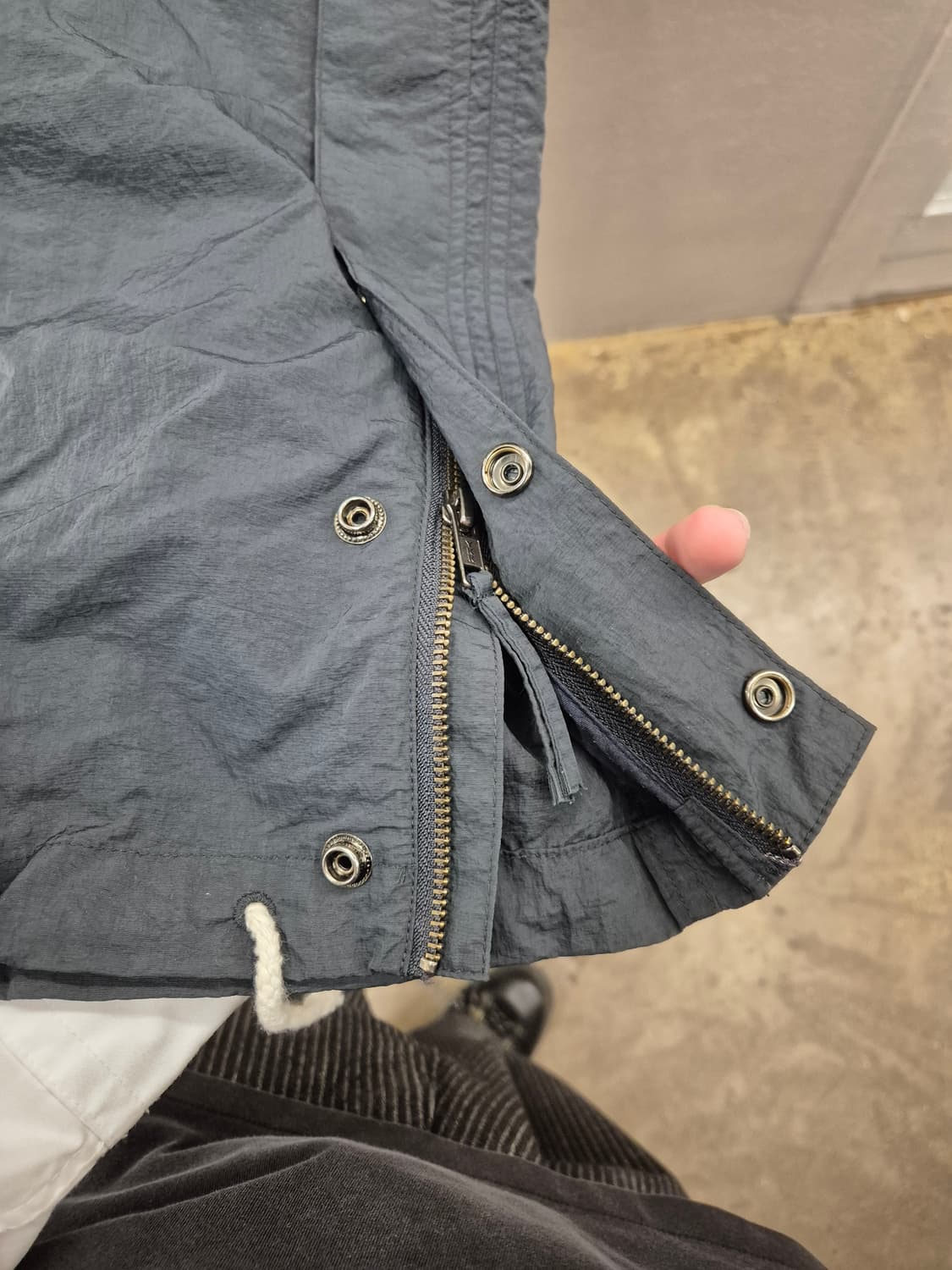 ETCE 나일론 카고 블랙 팬츠 M 상품이미지4