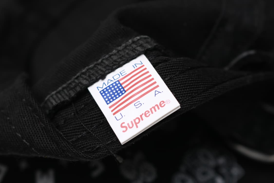 슈프림 반다나 캠프캡 모자 상품이미지7