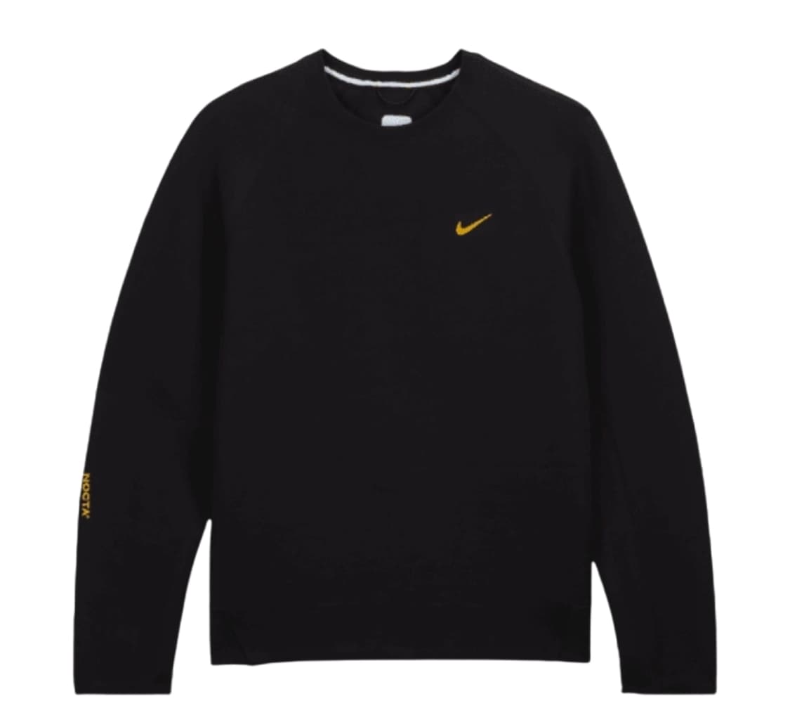 나이키 x 드레이크 녹타 테크 플리스 크루 블랙 팝니다. 상품이미지1