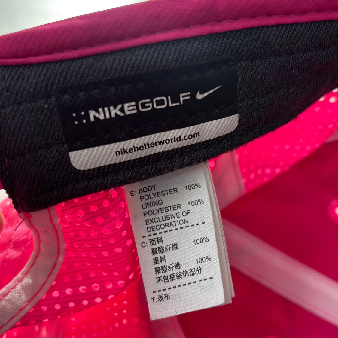 나이키 골프 드라이핏 에어로빌 레거시 91 캡 (핑크) 상품이미지4