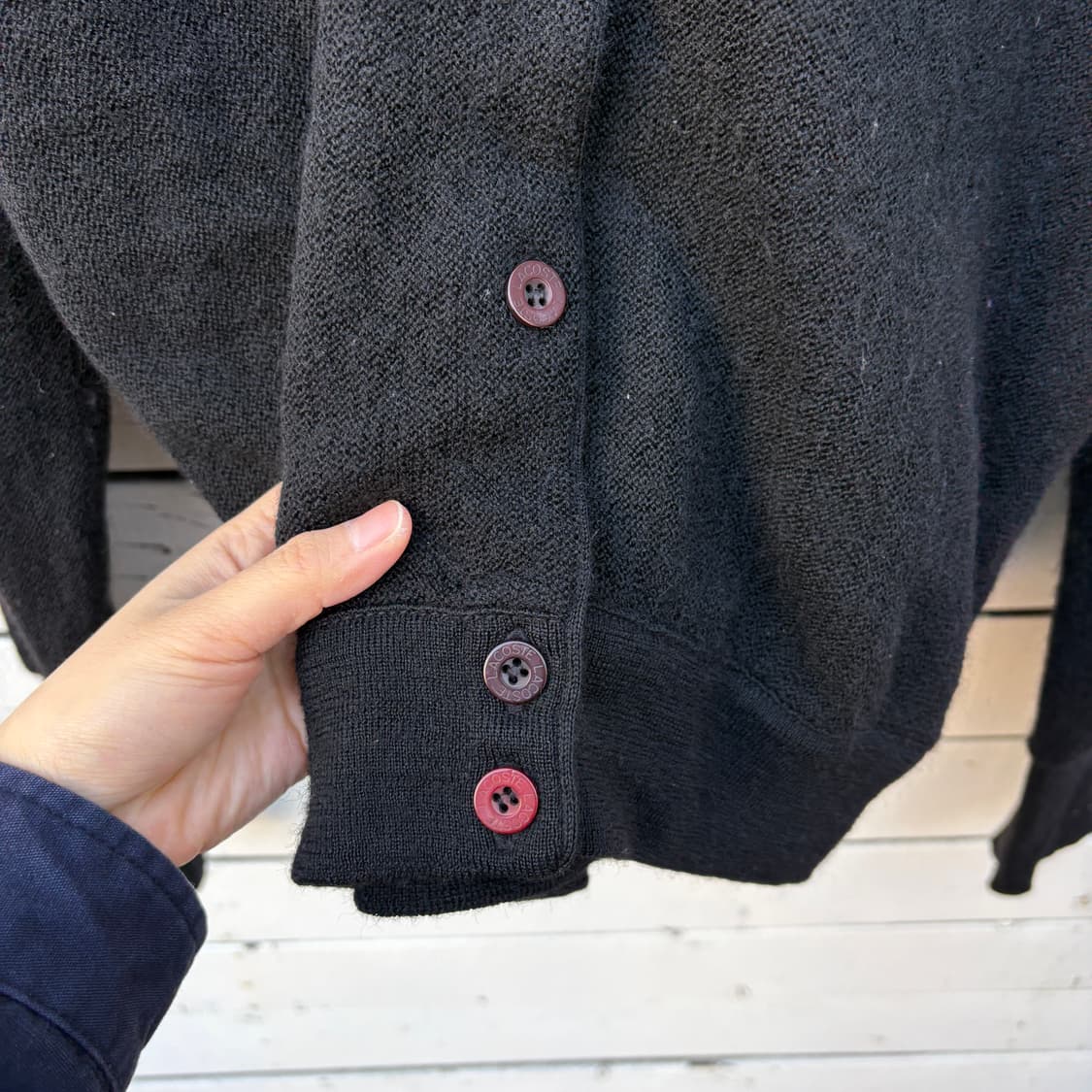 Lacoste 라코스테 니트 가디건 상품이미지5