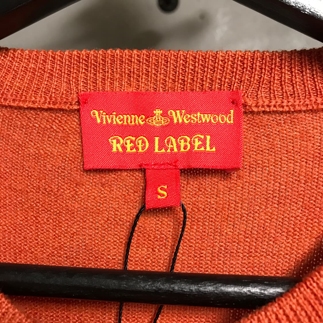 비비안웨스트우드 가디건 오렌지 S(W) 상품이미지5