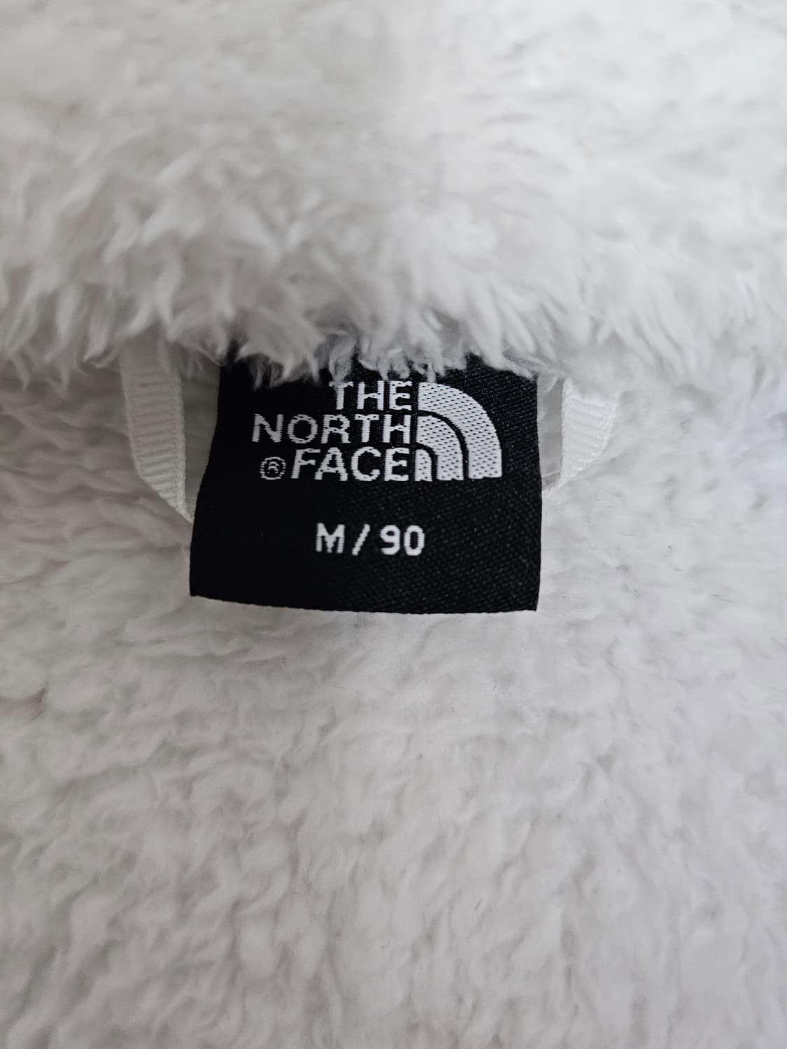 노스페이스 화이트 뽀글이 플리스 조끼M 상품이미지3