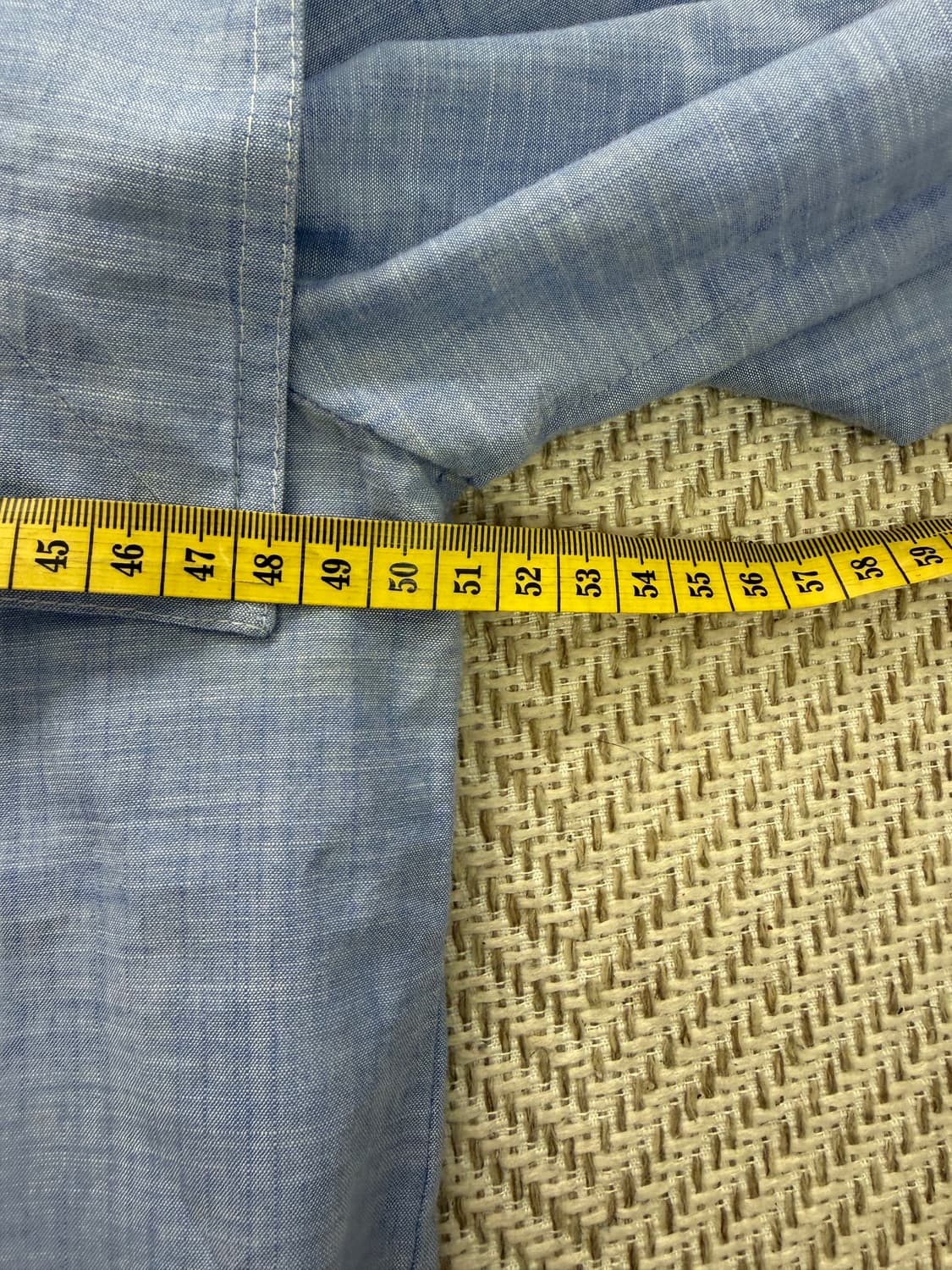 정품) 끌로에 블루 셔츠 긴팔 블라우스 38 상품이미지9