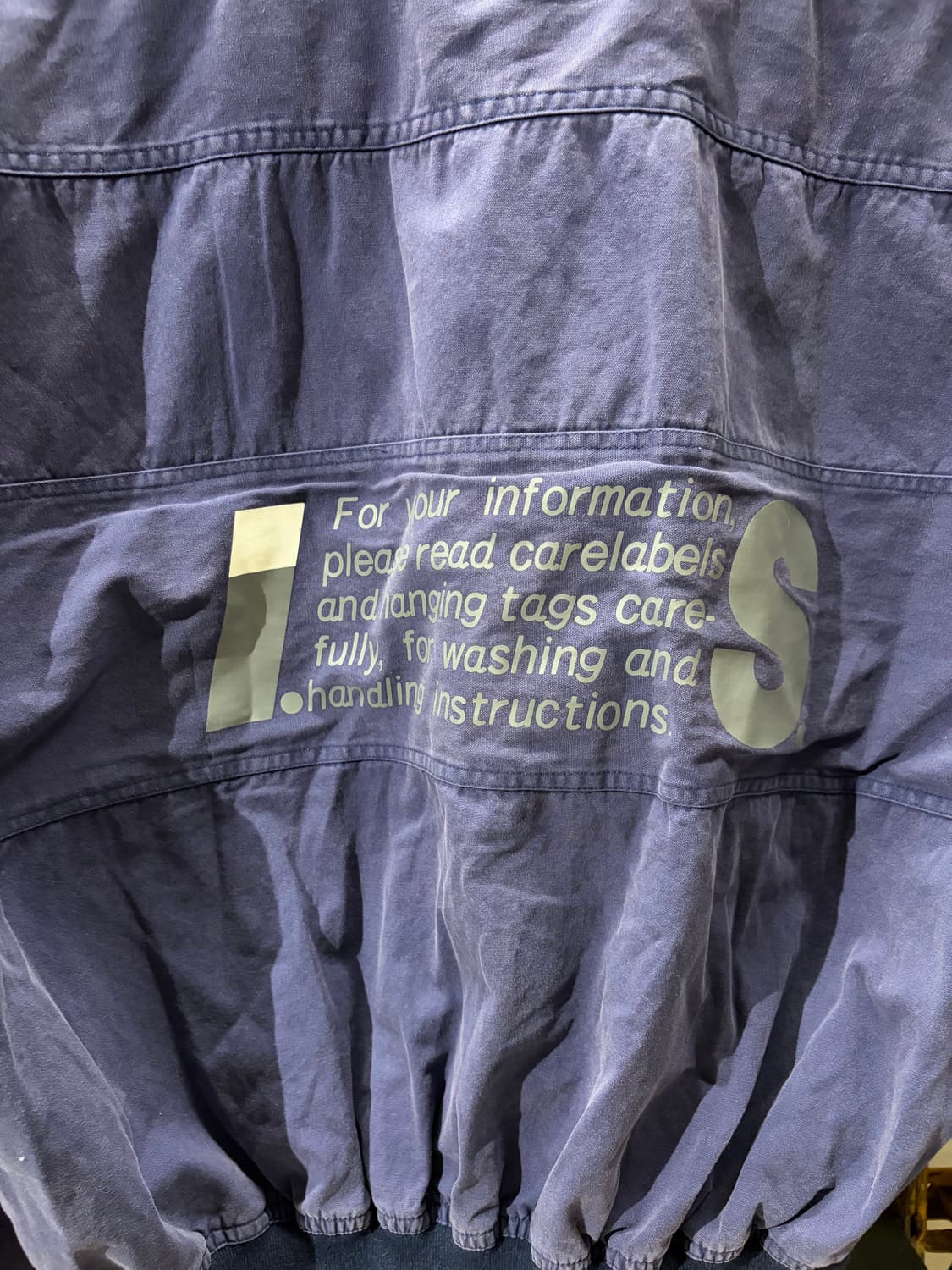 80s issey miyake sports cotton bomber 상품이미지3