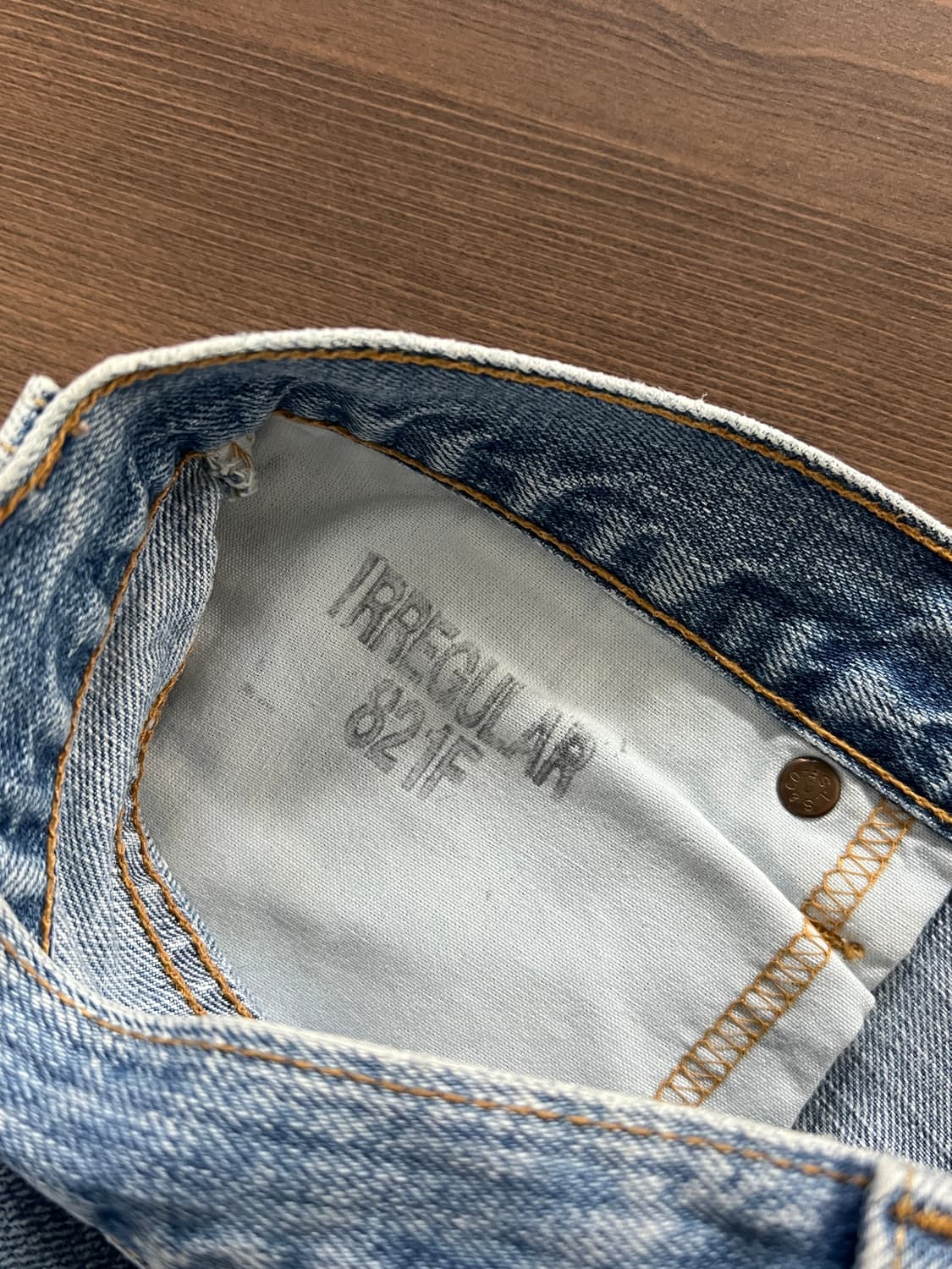 00s Levis 리바이스 529 로우 라이즈 스트레이트 데님 팬츠 상품이미지6