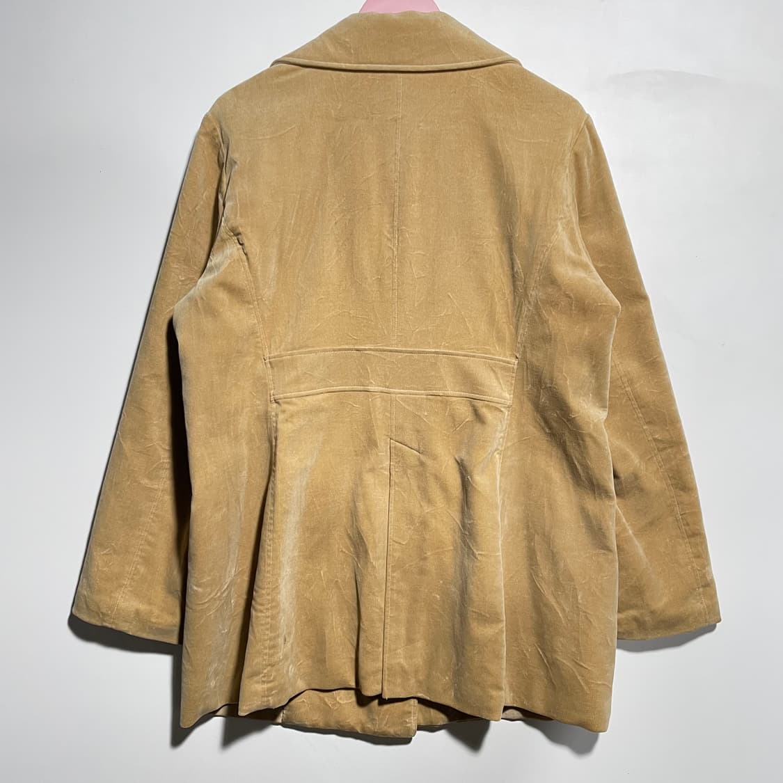 미쉘클랑 더블 버튼 코듀로이 코트 상품이미지5