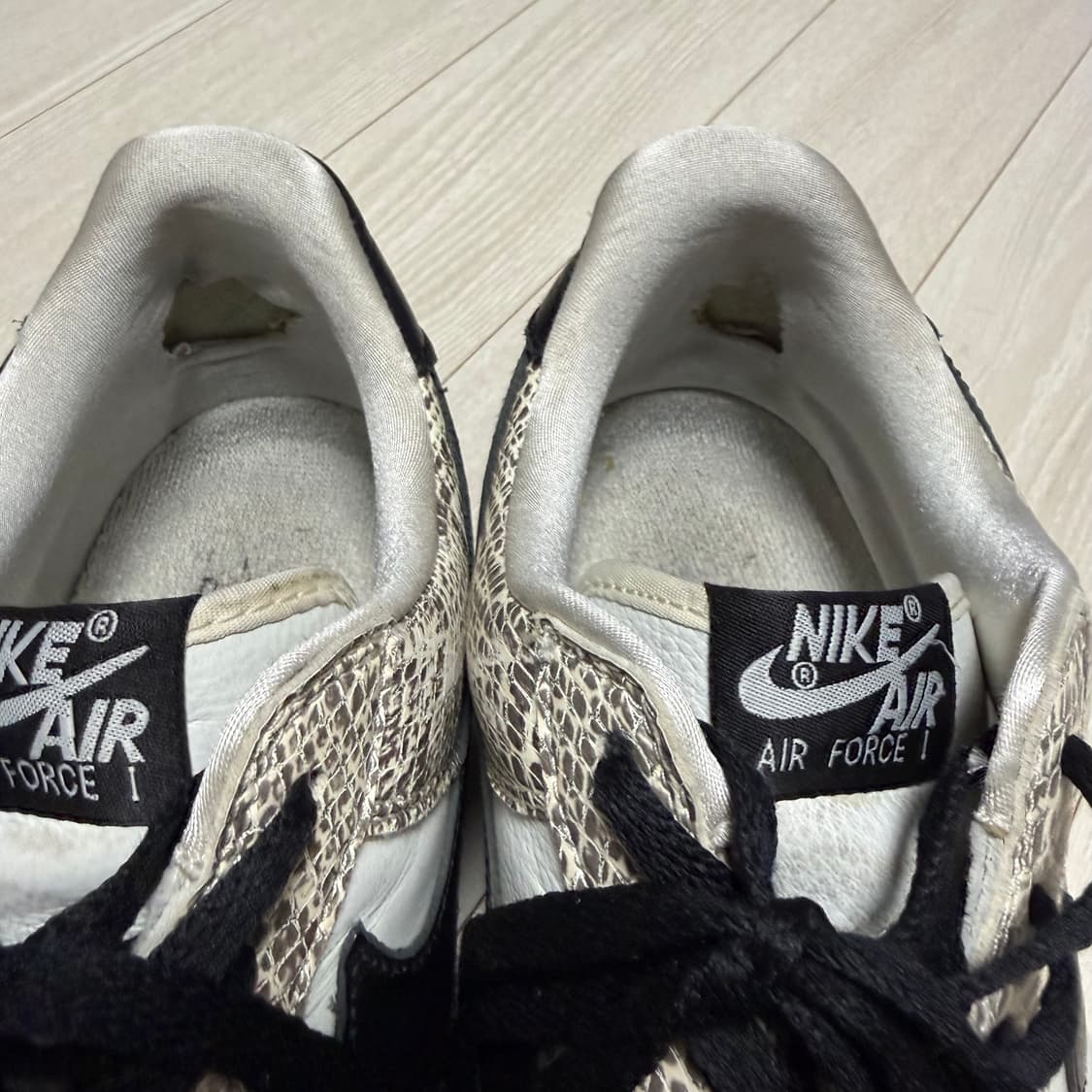 나이키 에어포스 1 로우 레트로 코코아 2018 스네이크 290사이즈 상품이미지6