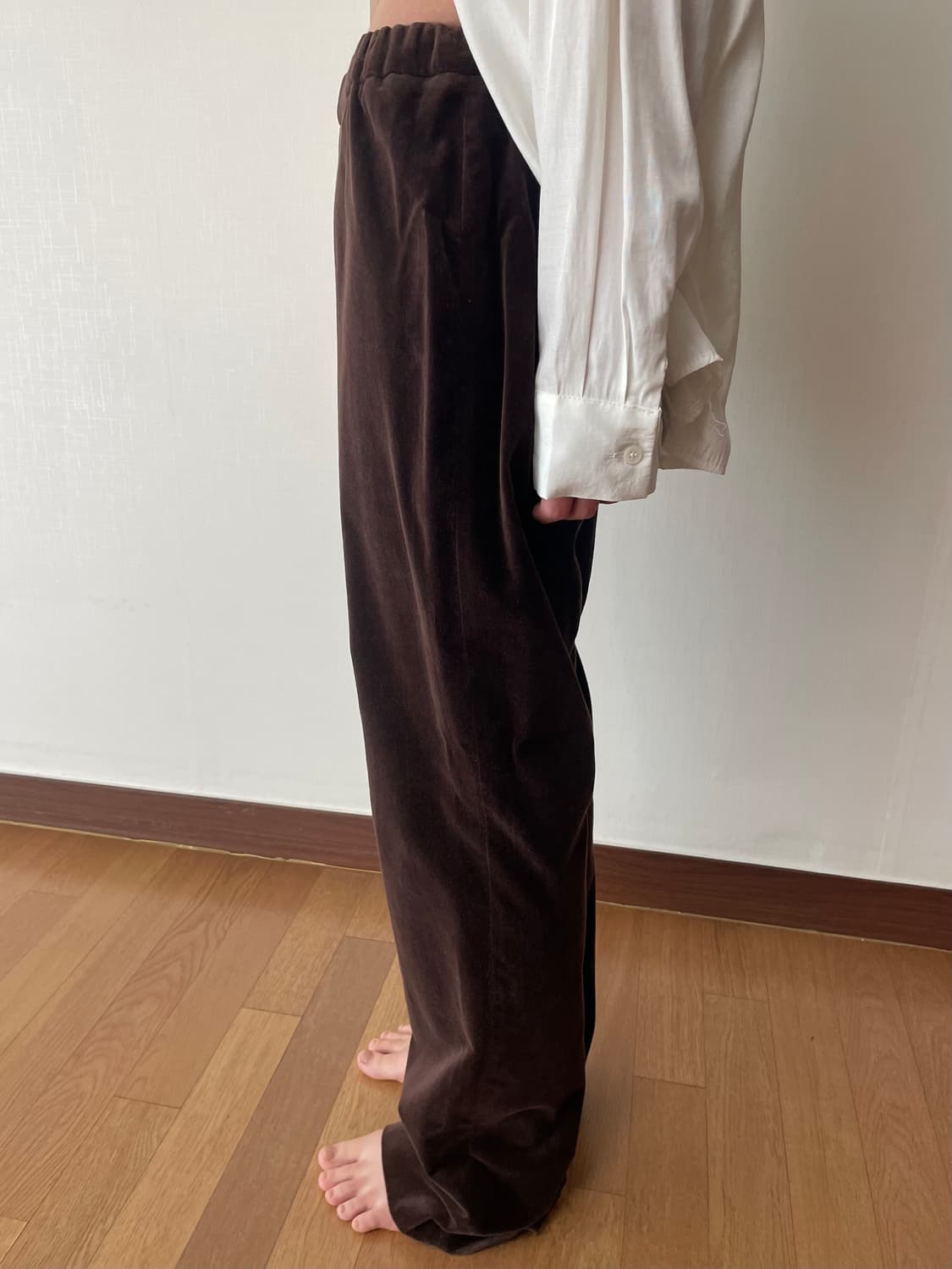Velvet Banding Pants 상품이미지3
