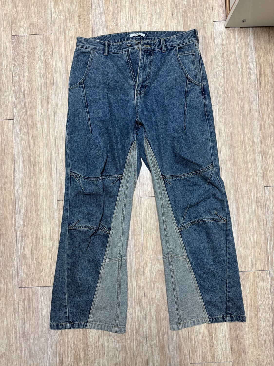 L) etce 커브드 데님 팬츠 상품이미지2