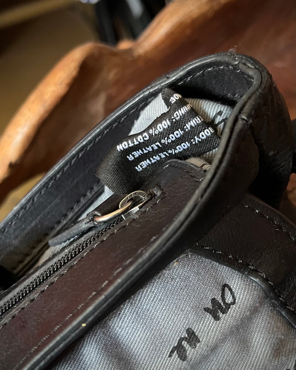 ASH Calf-Hair Trimming 2-Way Chain Bag 상품이미지9