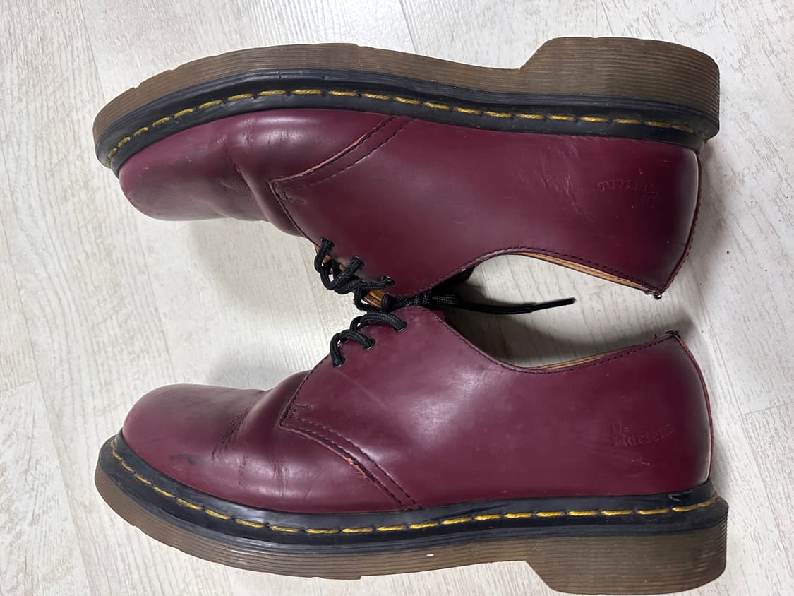 닥터마틴 1461 스무스 체리레드 Uk7 상품이미지5