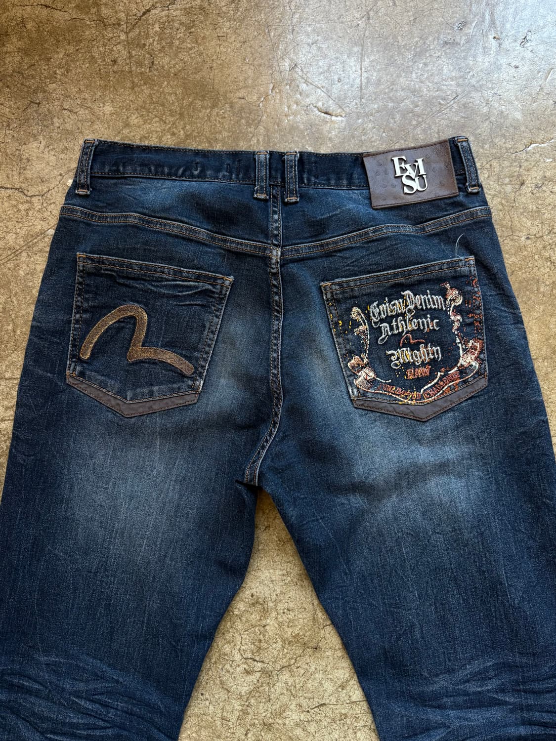 14년도 EVISU 슬림 스트레이트 데님 상품이미지1