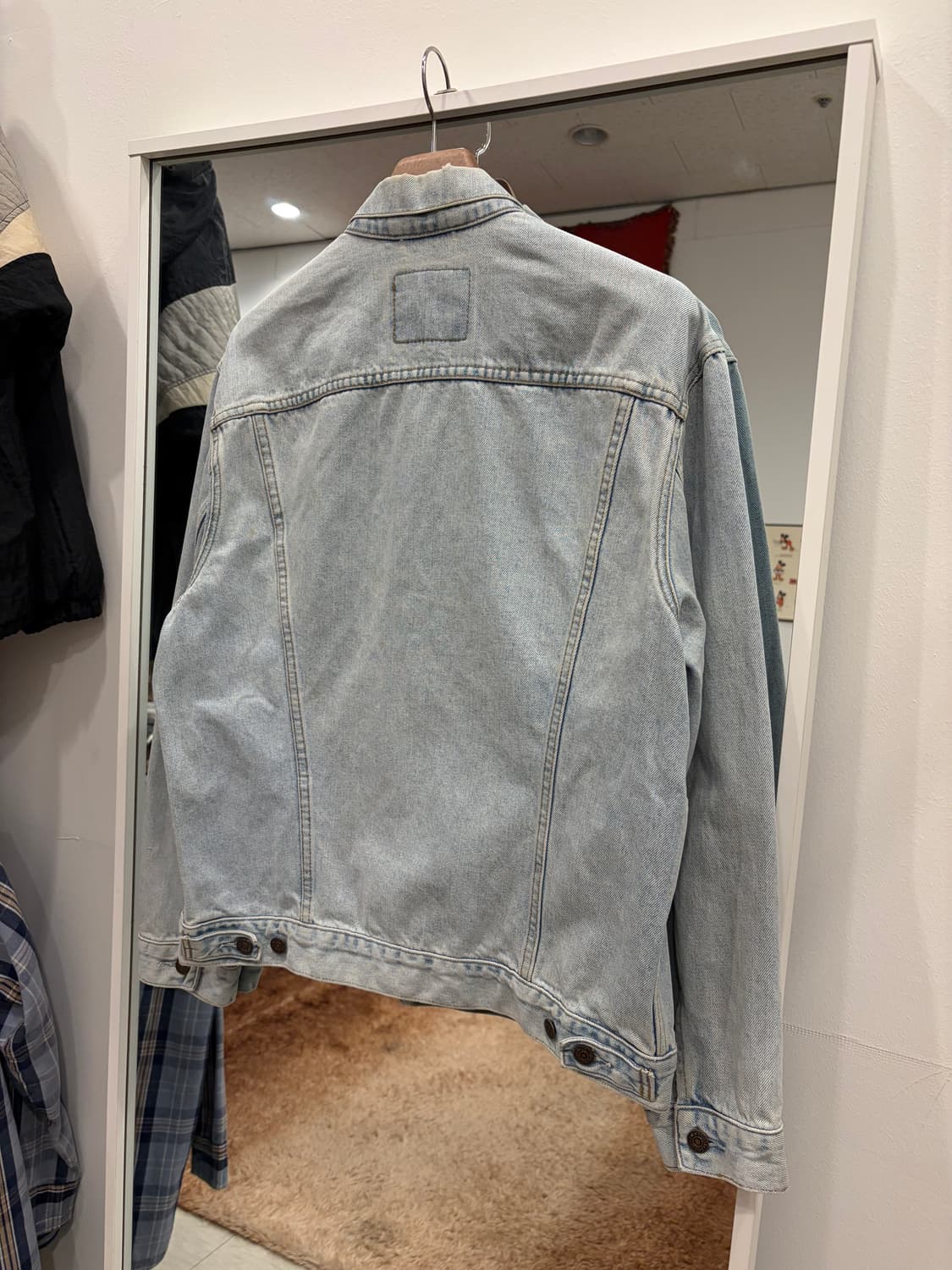 90s Levis 리바이스 70503 데님 트러커 자켓 상품이미지4