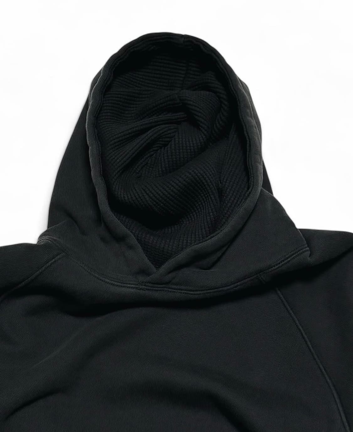 HTAE 80's Black Faded Heavyweights 후드티 상품이미지3