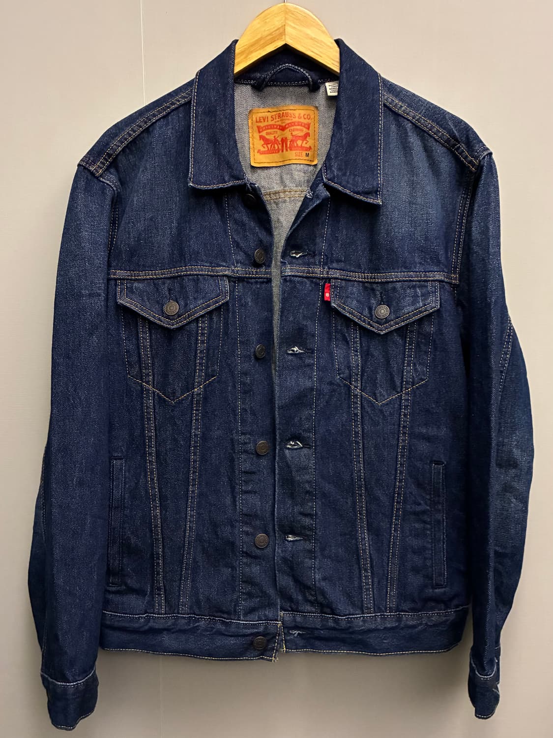 (M)리바이스 3세대 블랭크탭 진청 데님 트러커자켓 데님자켓 청자켓 상품이미지9