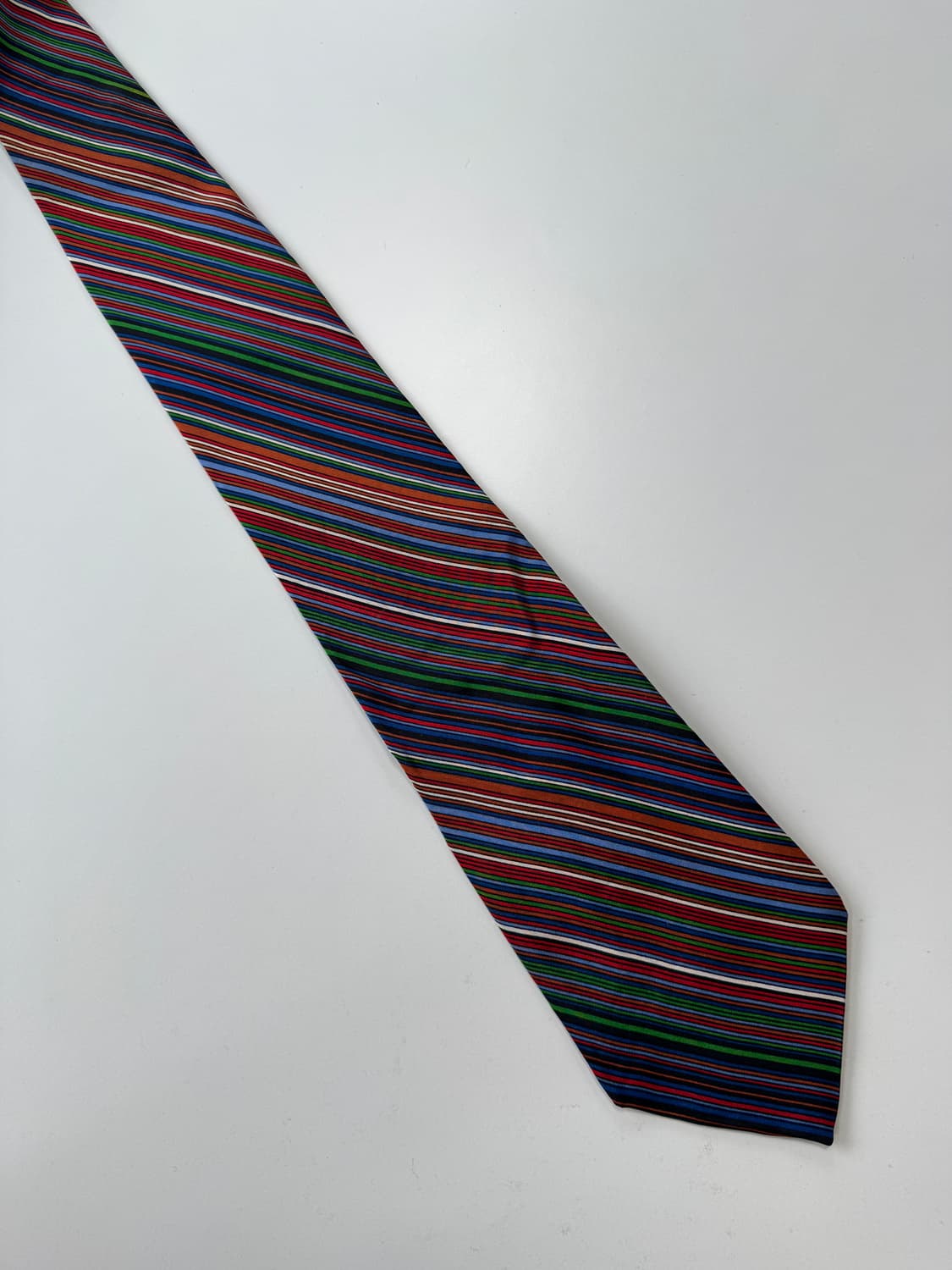 빈티지 장폭 실크 넥타이 10.9cm 상품이미지2