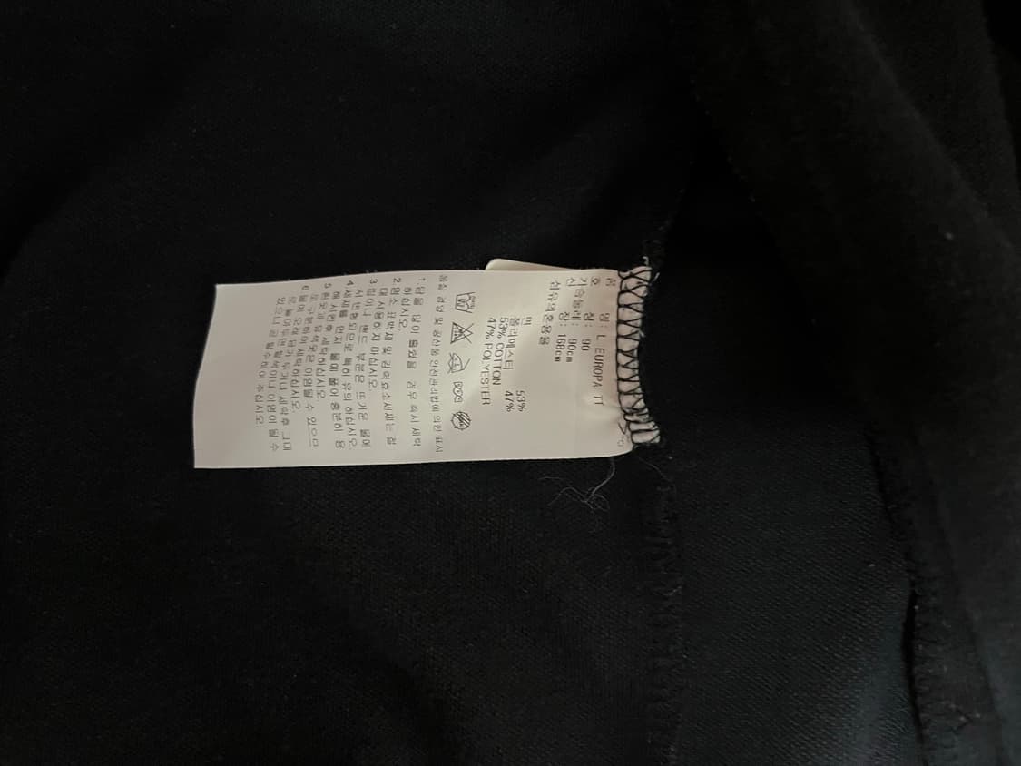 아디다스 유로파 트랙탑 져지 블랙 상품이미지7